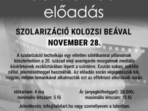 Szolarizáció Kolozsi Beával